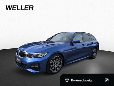 Gebraucht BMW 330 M Sport 258 PS (189 kW) 2020 Portimao blau (blau) Kombi