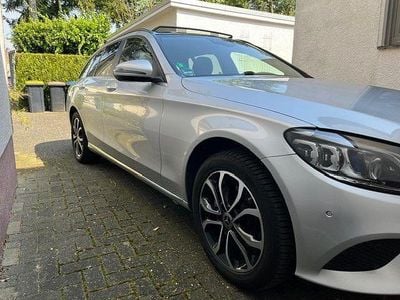 Brugt Mercedes C200 160 HK (117 kW) 2020 Sølv Sedan
