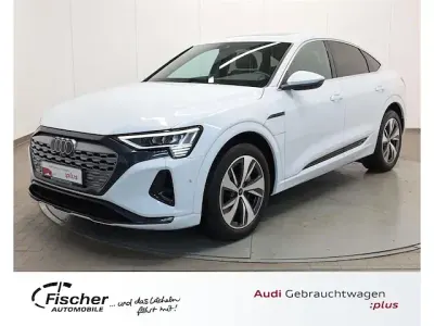 Gebraucht Audi Q8 Sportback e-tron Advanced Plus 250 kW (340 PS) 2024 Gletscherweiß metallic SUV