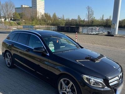 Second-hand Mercedes C250 AMG line 204 CP (150 kW) 2015 Negru Break