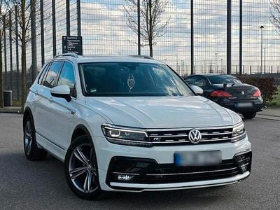 Usata VW Tiguan R-line 150 CV (110 kW) 2017 Bianco SUV
