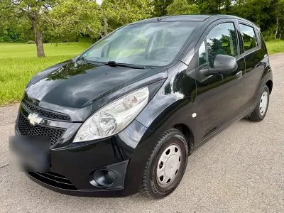 Gebraucht Chevrolet Spark 68 PS (50 kW) 2011 Schwarz Kleinwagen