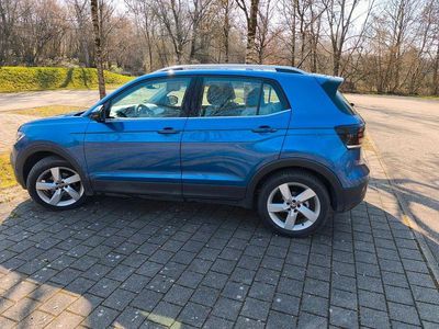 Gebraucht VW T-Cross Style 110 PS (80 kW) 2021 Blau SUV