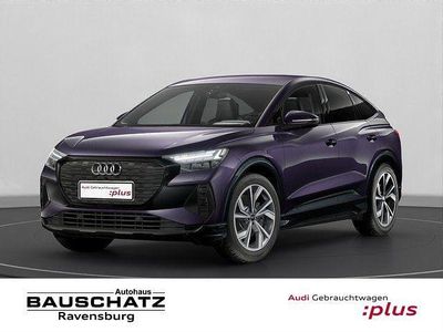 Violett (auroraviolett metallic) Gebraucht 2025 Audi Q4 Sportback e-tron Advanced SUV | 45.980 € (Teuer)