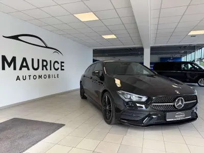 Gebraucht Mercedes CLA250 Shooting Brake AMG line 224 PS (164 kW) 2023 Unilacknachtschwarz Kombi