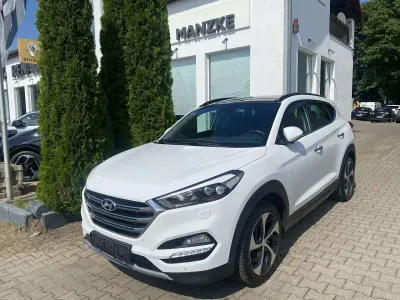 Gebraucht Hyundai Tucson Premium 177 PS (130 kW) 2017 Polar white SUV