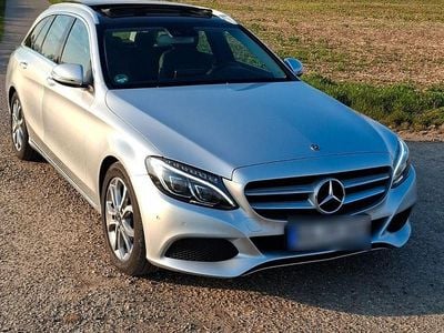 Gebraucht Mercedes C220 Avantgarde 170 PS (125 kW) 2017 Silber Limousine