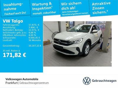 Gebraucht VW Taigo Life 95 PS (69 kW) 2022 Grau SUV