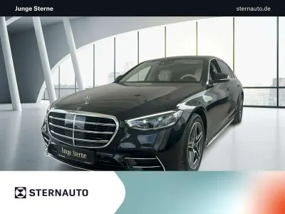 Gebraucht Mercedes S450 AMG line 367 PS (269 kW) 2025 Metalliclack obsidianschwarz Limousine