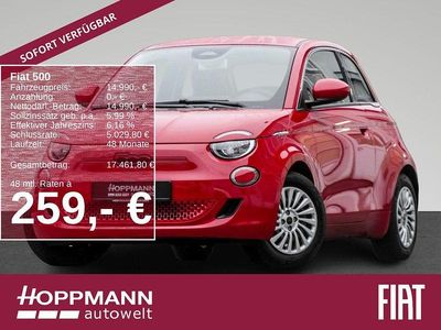 Rot Gebraucht 2022 Fiat 500e Red Limousine | 14.990 € (Etwas zu teuer)