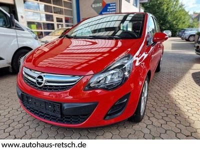 Gebraucht Opel Corsa Active 87 PS (63 kW) 2013 Rot Kleinwagen