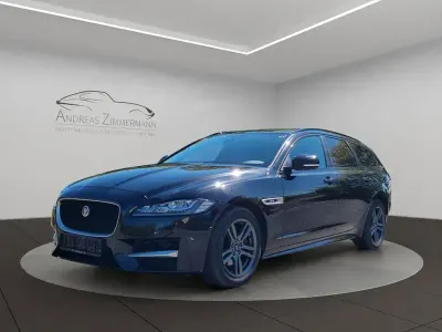 Gebraucht Jaguar XF Sportbrake R-Sport 179 PS (131 kW) 2019 Schwarz Kombi