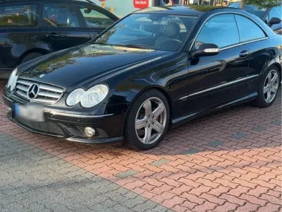 Gebraucht Mercedes CLK220 AMG 2007 Schwarz Coupé