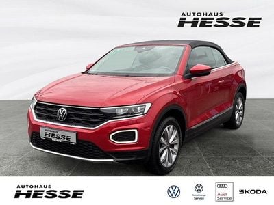 Gebraucht VW T-Roc Cabriolet Style 110 PS (80 kW) 2021 Rot Cabrio
