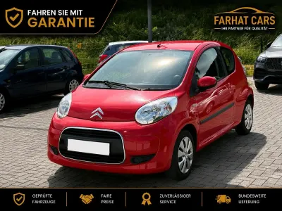 Gebraucht Citroën C1 68 PS (50 kW) 2009 Rot Kleinwagen