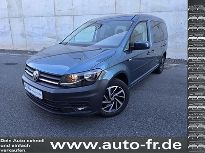 Gebraucht VW Caddy Maxi Trendline 102 PS (75 kW) 2015 Grün Van / Kleinbus