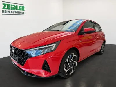 Gebraucht Hyundai i20 Intro Edition 101 PS (74 kW) 2021 Rot Kleinwagen