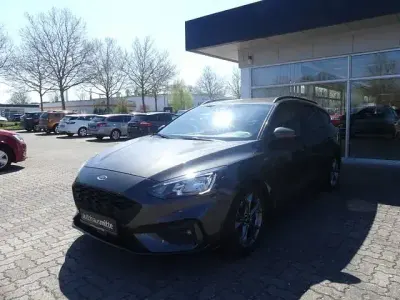 Brugt Ford Focus ST-Line 125 HK (91 kW) 2018 Grå Stationcar