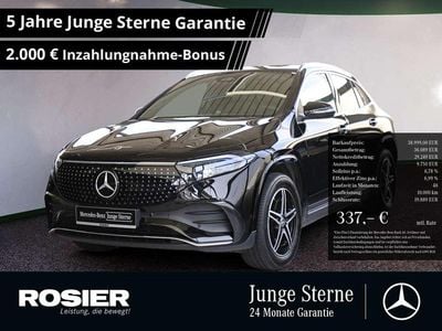 Gebraucht Mercedes EQA300 Advanced 167 kW (228 PS) 2025 Schwarz / nachtschwarz SUV