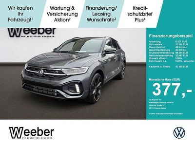 Neu VW T-Roc R-line 150 PS (110 kW) 2025 Schwarz SUV