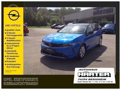 Occasion Opel Astra Elegance 131 PK (96 kW) 2023 Blauw Sedan