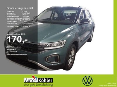 Gebraucht VW T-Roc Life 150 PS (110 kW) 2024 Petroleum blue SUV