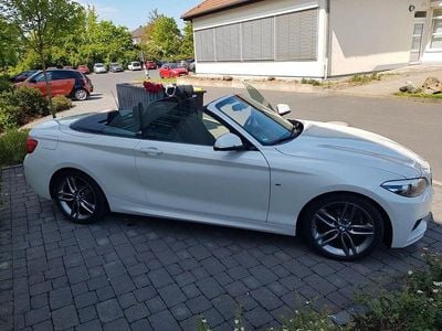 Brugt BMW 218 M Sport 136 HK (100 kW) 2018 Hvid Cabriolet