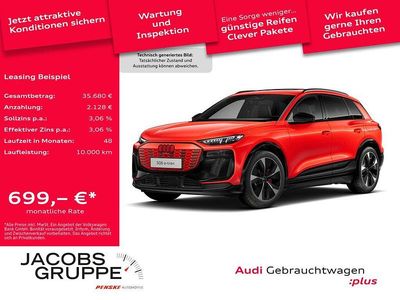 Rot Gebraucht 2025 Audi SQ6 e-tron Sport SUV | 82.225 € (Etwas zu teuer)