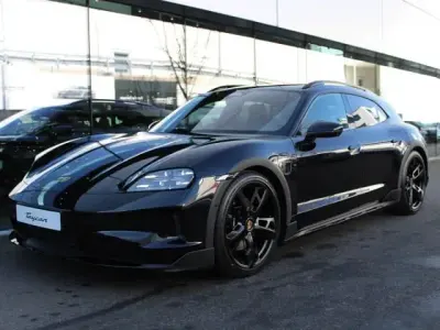 Neu Porsche Taycan 319 kW (435 PS) 2026 Tiefschwarzmetallic (metallic) Limousine