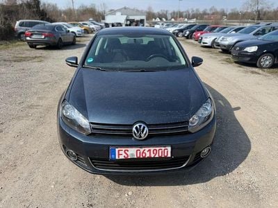Usata VW Golf VI Highline 160 CV (117 kW) 2009 Blu Utilitaria