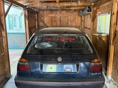 Brugt VW Golf III 75 HK (55 kW) 1992 Blå Hatchback