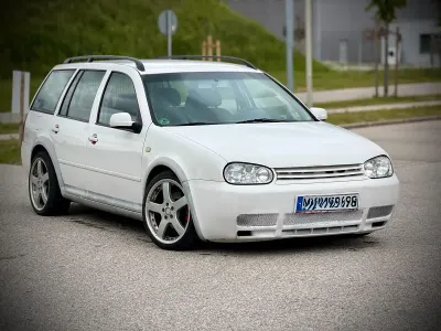 Gebraucht VW Golf IV 101 PS (74 kW) 1999 Weiß Kombi