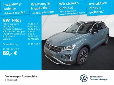 Gebraucht VW T-Roc Goal 150 PS (110 kW) 2025 Blau SUV
