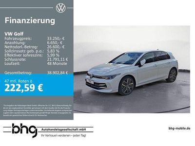 Gebraucht VW Golf VIII Style 204 PS (150 kW) 2025 Weiß Limousine