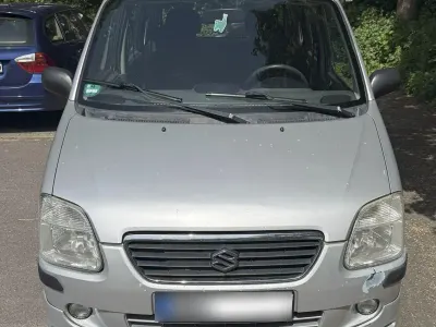 Gebraucht Suzuki Wagon R+ 76 PS (55 kW) 2002 Silber Van / Kleinbus
