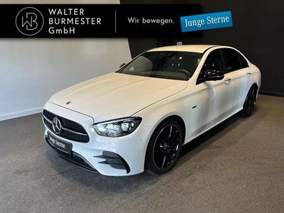 Gebraucht Mercedes E220 AMG 200 PS (147 kW) 2023 Unilack polarweiß Limousine