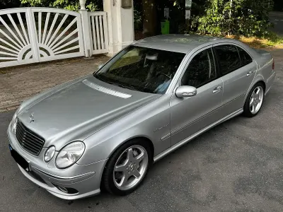 Gebraucht Mercedes E55 AMG AMG 476 PS (350 kW) 2003 Silber Limousine