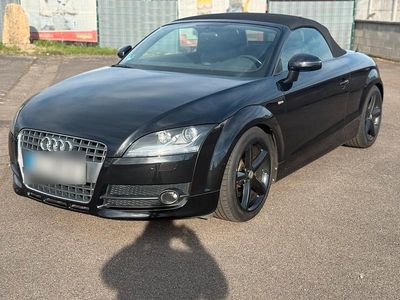 Gebraucht Audi TT Roadster S-Line 200 PS (147 kW) 2008 Schwarz Cabrio