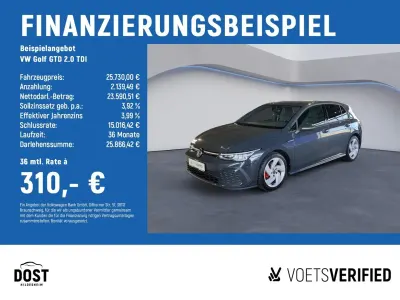 Gebraucht VW Golf VIII GTD 200 PS (147 kW) 2023 Grau Limousine