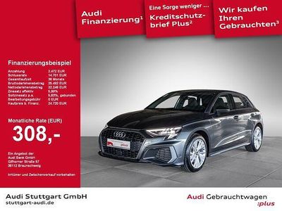 Gebraucht Audi A3 S-Line 204 PS (150 kW) 2021 Grau Limousine