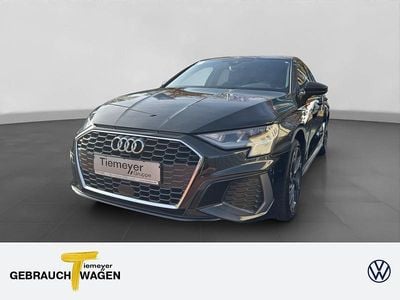 Schwarz Gebraucht 2022 Audi A3 Sportback e-tron S-Line Kleinwagen | 25.360 € (Etwas zu teuer)