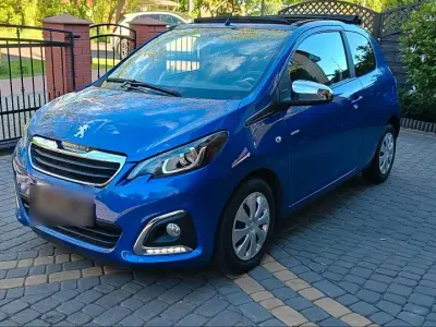 Gebraucht Peugeot 108 Style 72 PS (52 kW) 2018 Blau Cabrio