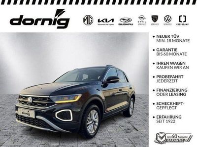 Gebraucht VW T-Roc Life 116 PS (85 kW) 2024 Schwarz metallic SUV