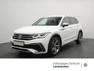 Gebraucht VW Tiguan Allspace R-line 190 PS (139 kW) 2023 Weiss / pure white SUV