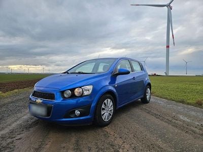 Second-hand Chevrolet Aveo 115 CP (84 kW) 2011 Albastru Hatchback