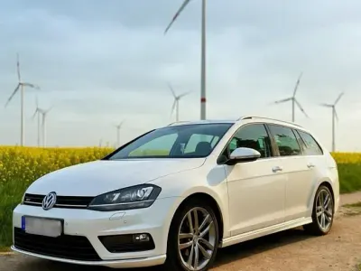 Gebraucht VW Golf VII Allstar 110 PS (80 kW) 2016 Weiß Kombi