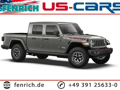 Nowe Jeep Gladiator Rubicon 284 KM (208 kW) 2026 Czarny Pickup