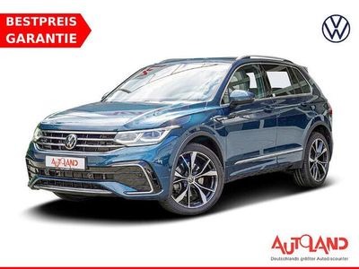 Nightshade blue metallic (metallic) Gebraucht 2021 VW Tiguan R-line SUV | 35.950 € (Etwas zu teuer)