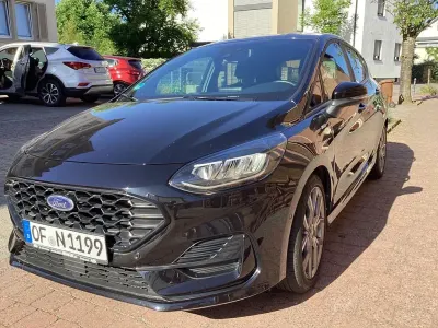 Gebraucht Ford Fiesta ST-Line X 125 PS (91 kW) 2022 Schwarz Kleinwagen
