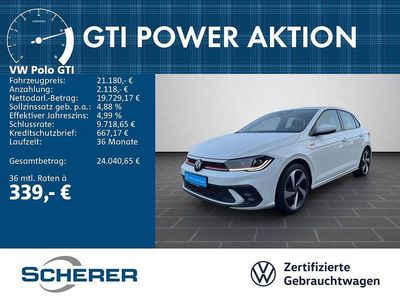 Pure white Gebraucht 2022 VW Polo GTI Limousine | 20.500 € (Guter Preis)